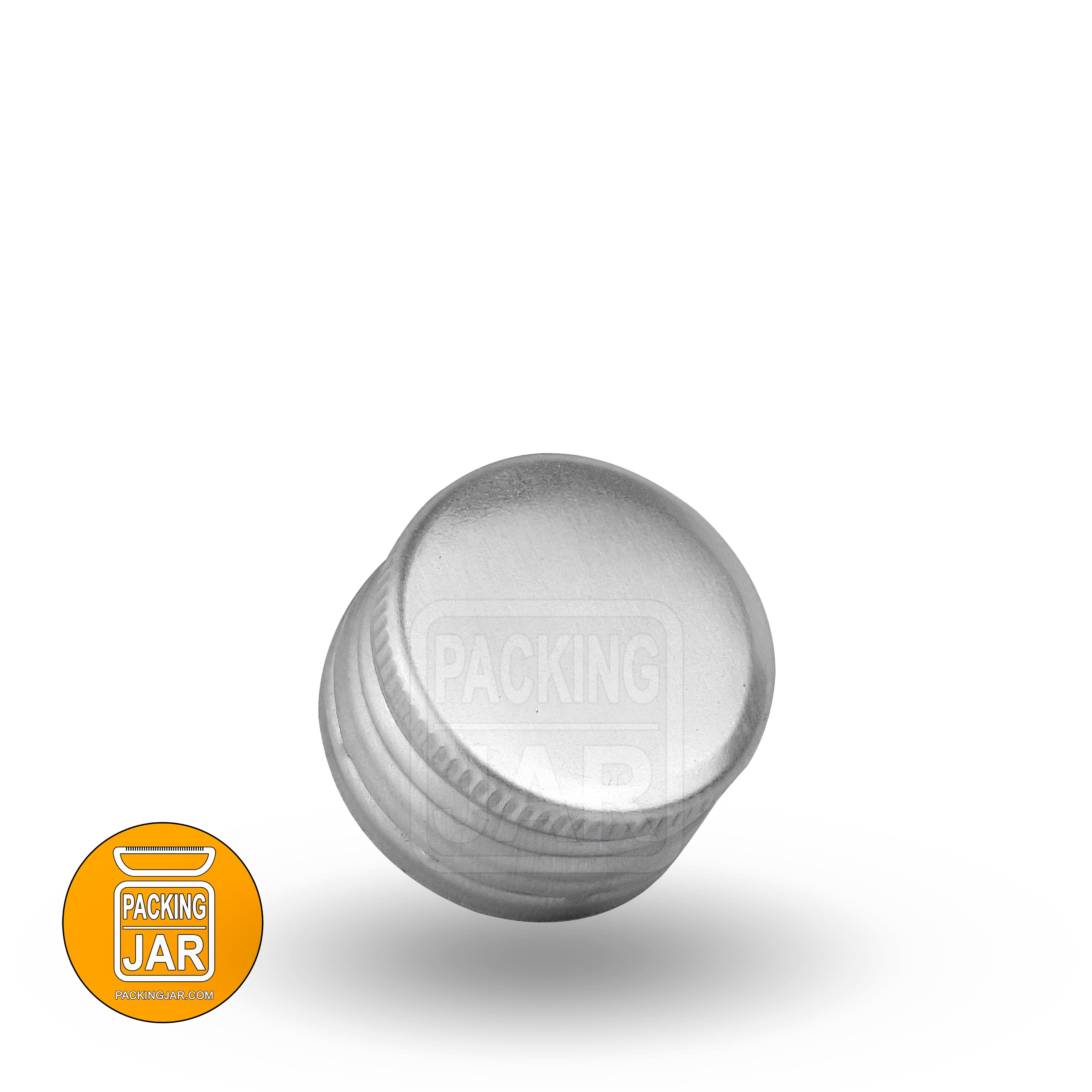 درب بطری آلومینیومی 28 نقره ای 